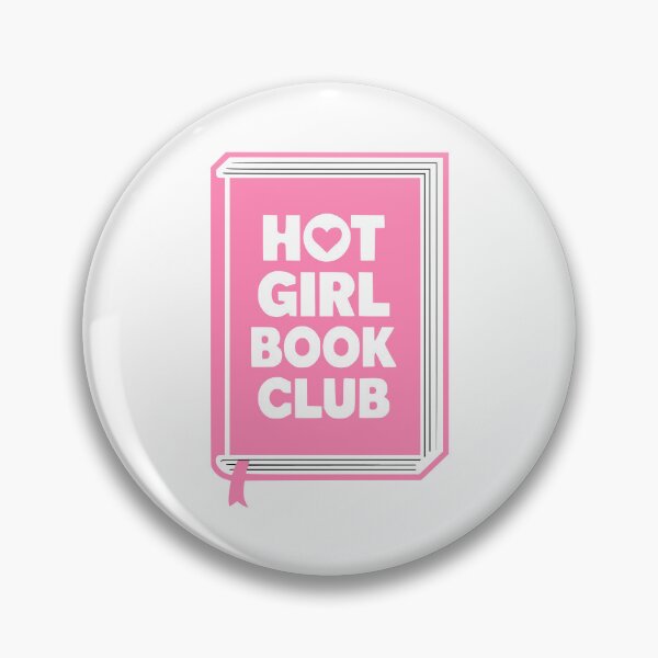 Item preview, Hot Girl Book Club! Funny Pink Reading Humor designed and sold by PMCreative.
