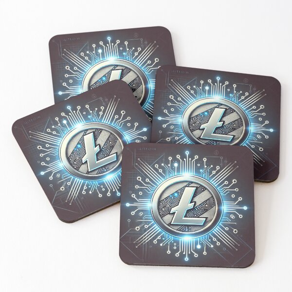 Item preview, Litecoin Innovation - A Futuristic Blockchain Design designed and sold by photoparadise22.