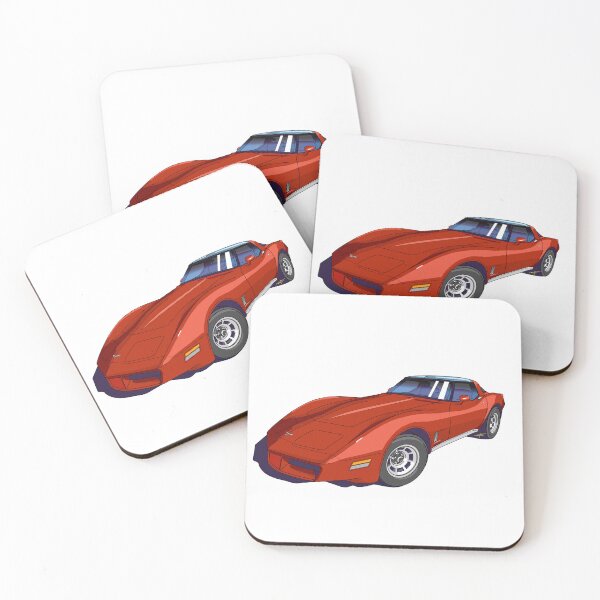 Item preview, C3 Corvette Color Illustration designed and sold by shavingisboring.