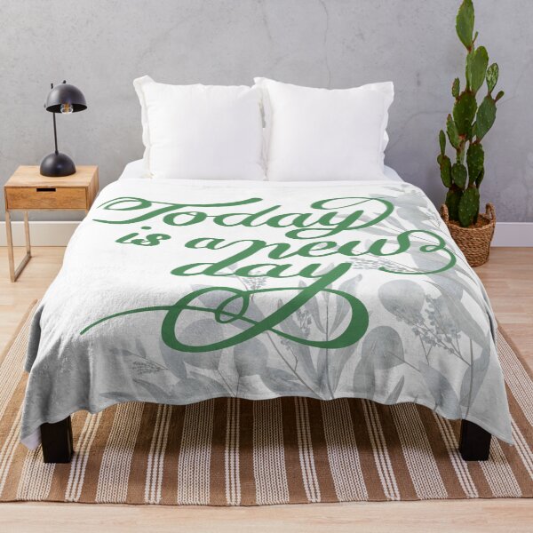 Item preview, Today is a New Day – Elegant Motivational Design designed and sold by RaiyaTees.