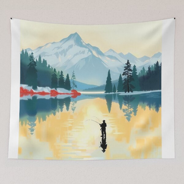 Item preview, Heroic Knight in Blazing Skies and Chaotic Storms designed and sold by PanoramaPrints.