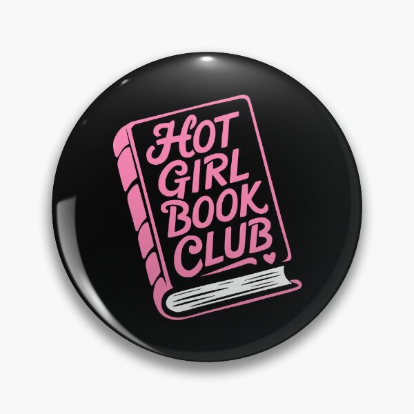 Item preview, Hot Girl Book Club! Funny Pink Reading Humor designed and sold by PMCreative.