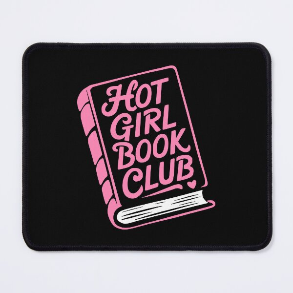 Item preview, Hot Girl Book Club! Funny Pink Reading Humor designed and sold by PMCreative.