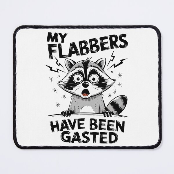 Item preview, My Flabbers Have Been Gasted designed and sold by Angry Swan Designs.