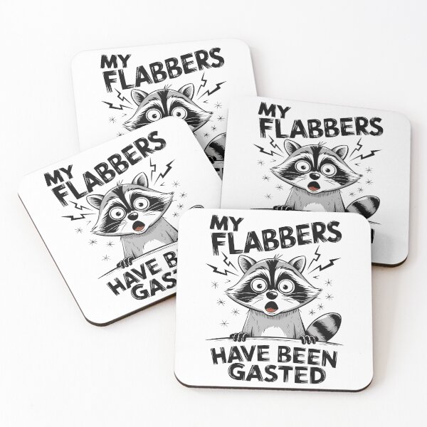 Item preview, My Flabbers Have Been Gasted designed and sold by Angry Swan Designs.