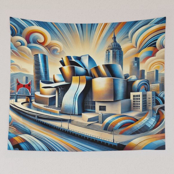 Item preview, Bilbao Reloaded Premium Trendy Best Gift designed and sold by Imaginarium of Chaos falcon88 .