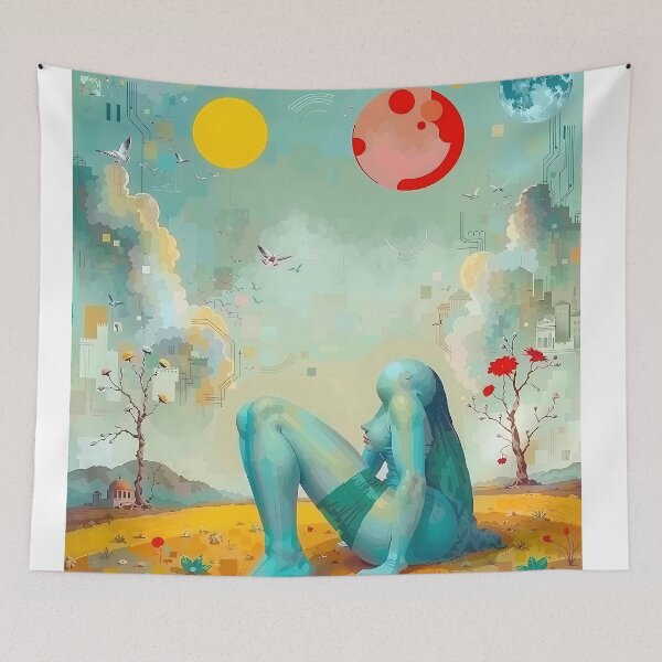 Item preview, Golden Dusk Tranquility: Vibrant Tropical Skies designed and sold by PanoramaPrints.