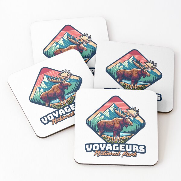 Item preview, Voyageurs National Park Wyoming WY Moose Vacation Gift designed and sold by Guarddogdrive.
