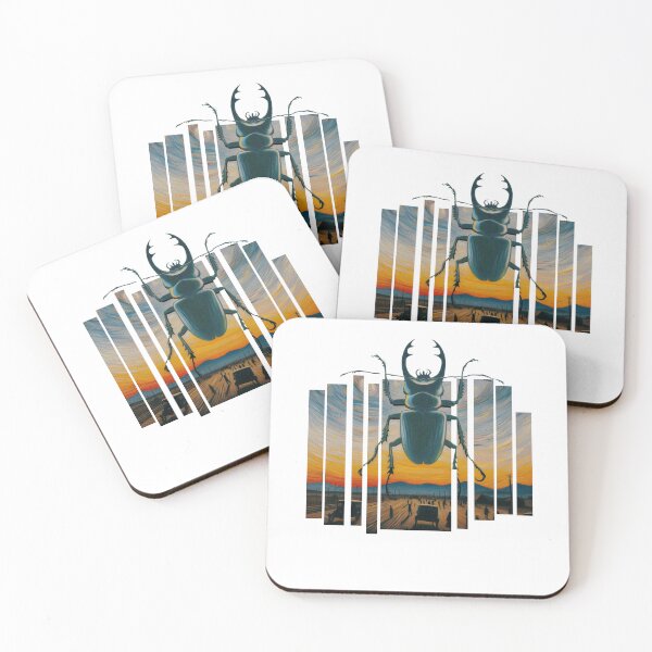 Item preview, Insect Dreams: Surreal Wildlife in Vibrant Landscapes designed and sold by MiszungART.