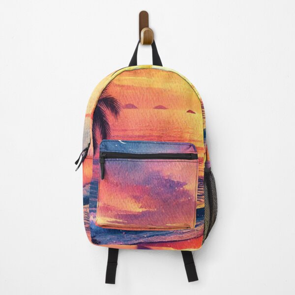 Item preview, Latino Vistas: A Celebration in Vibrant AI Watercolors, Playa Dorada designed and sold by El-Idioma-Bros.