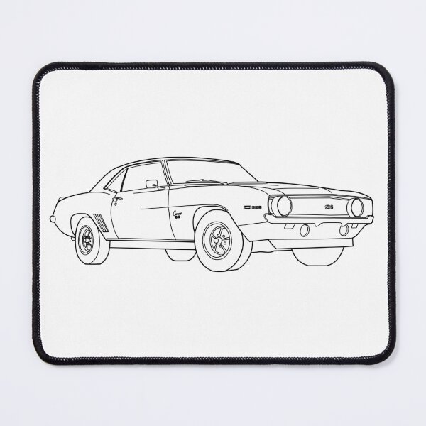 Item preview, Chevrolet Camaro Line Art designed and sold by shavingisboring.