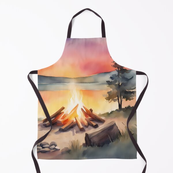 Item preview, Cozy Campfire Sunset designed and sold by CalmnessbyChoice.