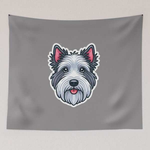 Item preview, Scottish Terrier Head  designed and sold by ArtistEmbrace.
