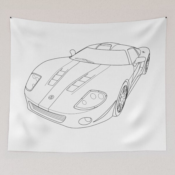 Item preview, Factory Five GTM Line Art designed and sold by shavingisboring.