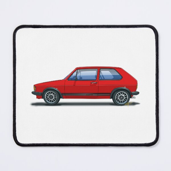 Item preview, Classic German Mk1 Hatchback Color Illustration designed and sold by shavingisboring.
