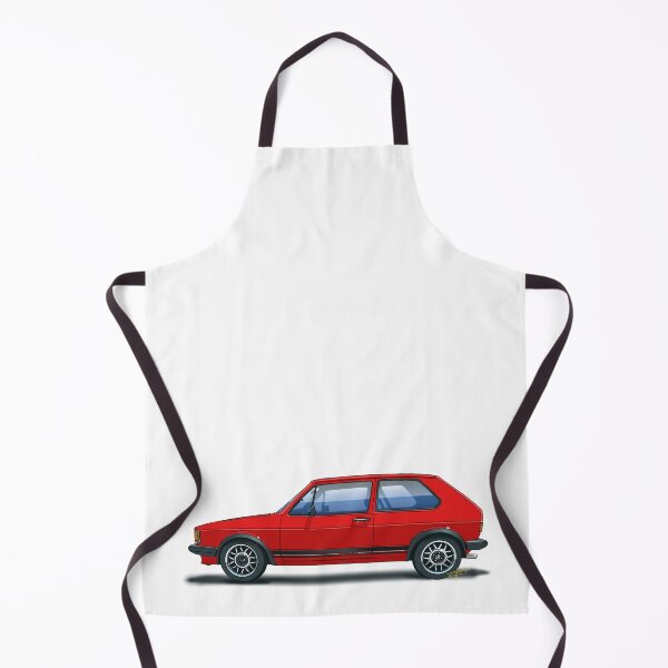 Item preview, Classic German Mk1 Hatchback Color Illustration designed and sold by shavingisboring.