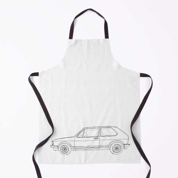 Item preview, Classic German Mk1 Hatchback Line Art designed and sold by shavingisboring.