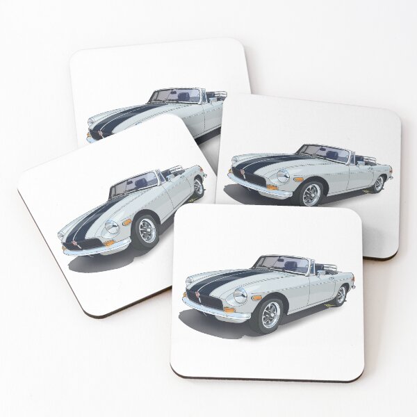 Item preview, MG MGB Color Illustration designed and sold by shavingisboring.