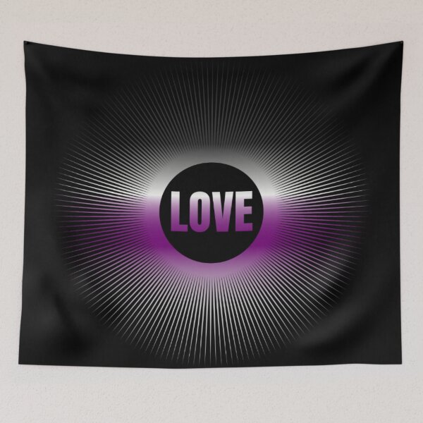 Item preview, Valentines Love, Demisexual pride flag graphic, Love Spiral Graphic, love, 14th February, Valentines Day, Self Love, Self Care, designed and sold by PrideBeProud.