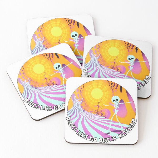 Item preview, Dance Like No One Is Watching. Funny camp skeleton. designed and sold by Shoot-The-Moon.