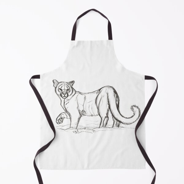 Item preview, GYAAATTTTT Cat - Puma sketch designed and sold by lydia.oconnor.creations.