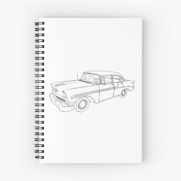 Item preview, 1956 Bel Air Line Art designed and sold by shavingisboring.