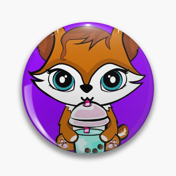 Item preview, Foxy Boba Bliss designed and sold by Azure-Snow.