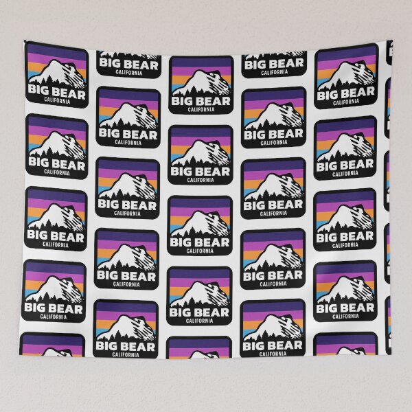 Item preview, Big Bear California Mountains Ski Snowboarding Gift designed and sold by Guarddogdrive.