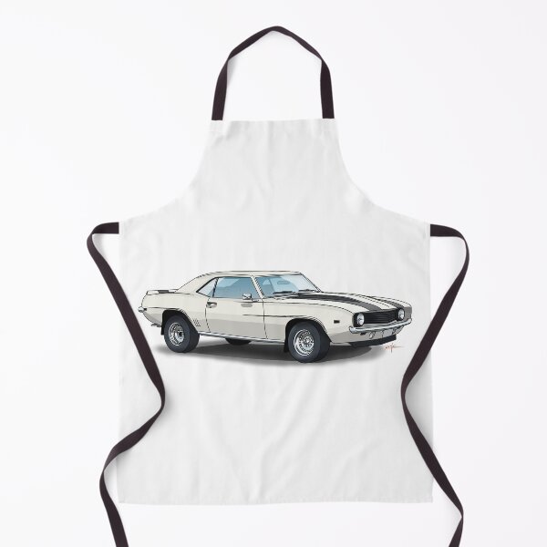 Item preview, White Chevrolet Camaro Color Illustration designed and sold by shavingisboring.