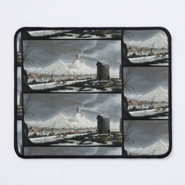 Item preview, Campi phlegraei Mount Vesuvius in winter, covered with snow designed and sold by TeeARTHY.
