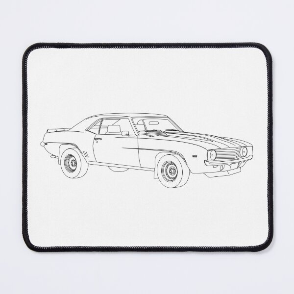 Item preview, Chevrolet Camaro Line Art designed and sold by shavingisboring.