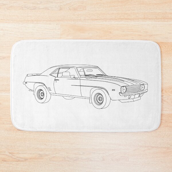 Item preview, Chevrolet Camaro Line Art designed and sold by shavingisboring.