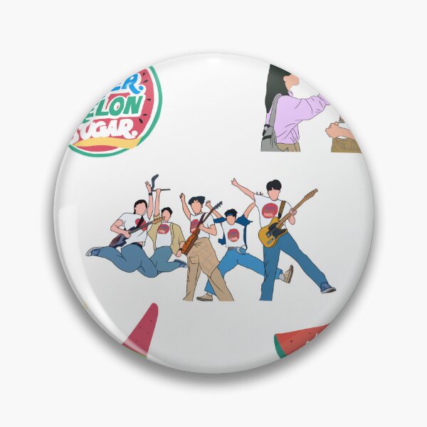 Item preview, Twinkling watermelon sticker pack kdrama designed and sold by vyascreations.