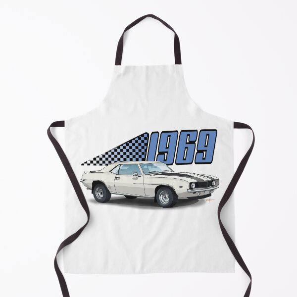 Item preview, 1969 Chevy Camaro Illustration with Year designed and sold by shavingisboring.