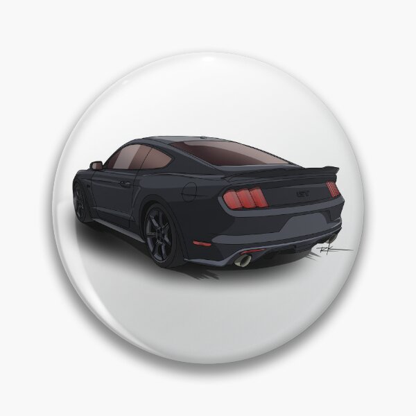 Item preview, Ford Mustang GT (S550) Color Illustration designed and sold by shavingisboring.
