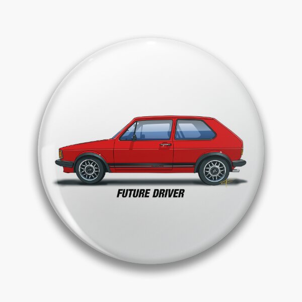 Item preview, "Future Driver" German Mk1 Hatchback designed and sold by shavingisboring.