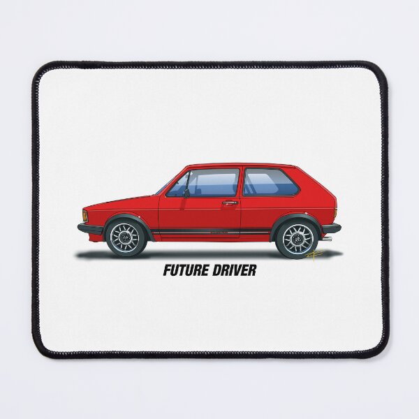 Item preview, "Future Driver" German Mk1 Hatchback designed and sold by shavingisboring.