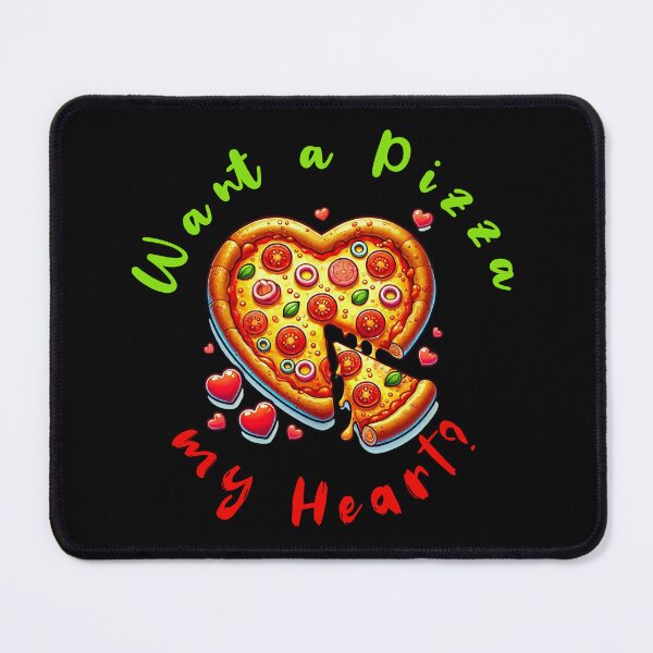 Item preview, Valentine's Day - Want a PIZZA MY HEART? designed and sold by nature. electrified..