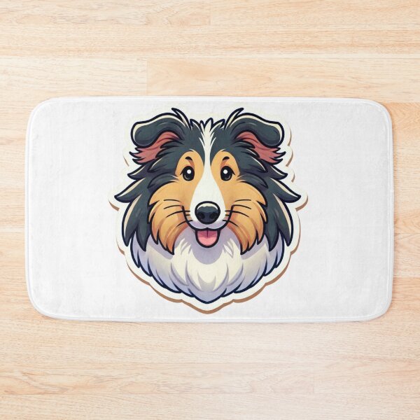 Item preview, Smooth Collie Head  designed and sold by ArtistEmbrace.