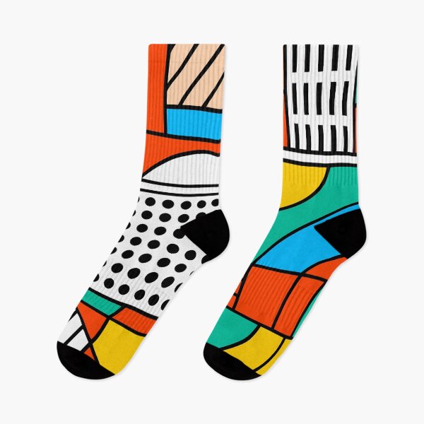 Item preview, Retro 80s Colorful Geometric designed and sold by Timegraf.