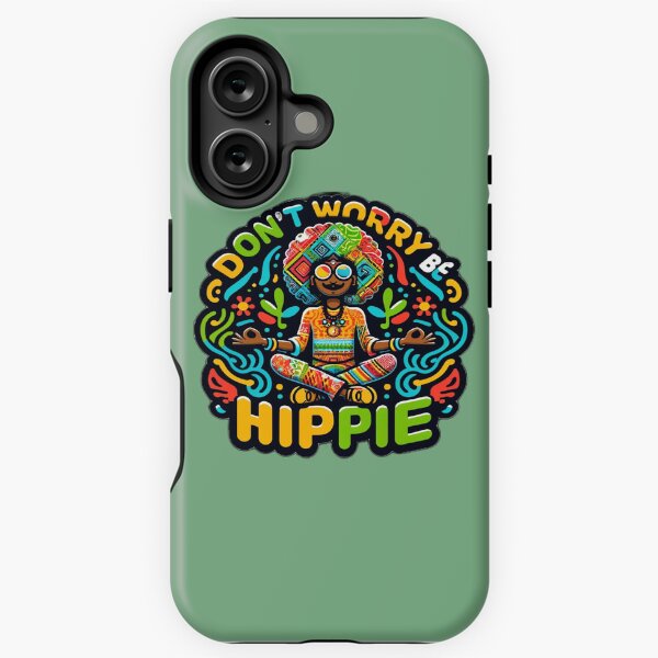 Item preview, Don't Worry, Be Hippie designed and sold by KORA-MON.