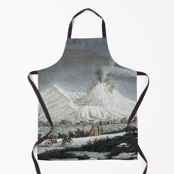 Item preview, Campi phlegraei Mount Vesuvius in winter, covered with snow designed and sold by TeeARTHY.