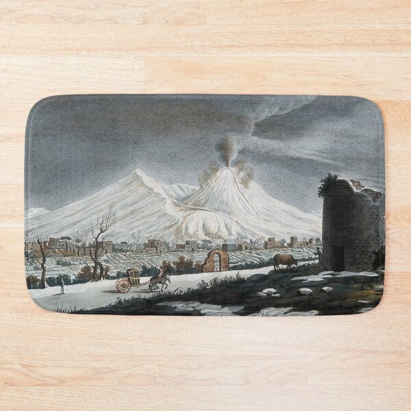 Item preview, Campi phlegraei Mount Vesuvius in winter, covered with snow designed and sold by TeeARTHY.