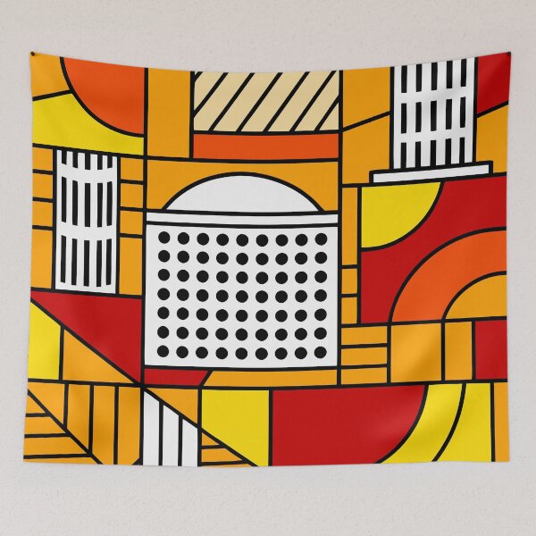 Item preview, Retro 80s Colorful Geometric designed and sold by Timegraf.
