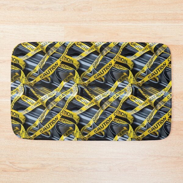 Item preview, Funny Trendy Black Yellow Caution Tape Warning designed and sold by ArtisticPen-art.
