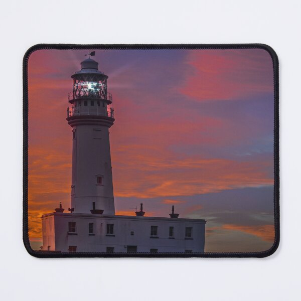 Item preview, lighthouse at sunset designed and sold by 1icreations.