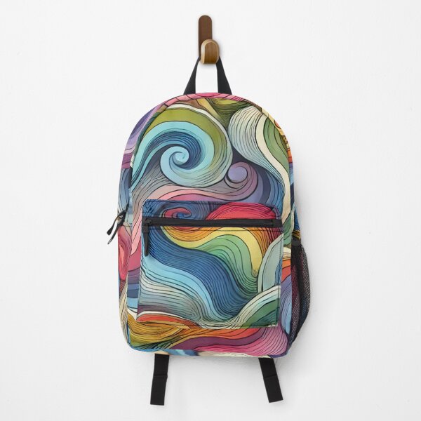 Item preview, Vibrant Rainbow Abstract Pattern designed and sold by Zeeshankhan1345.
