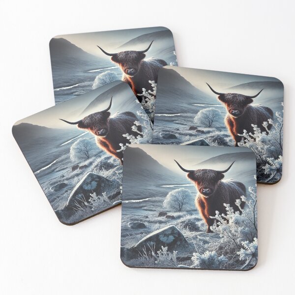Item preview, "Majesty of the Frost: Highland Serenity" designed and sold by philpace.