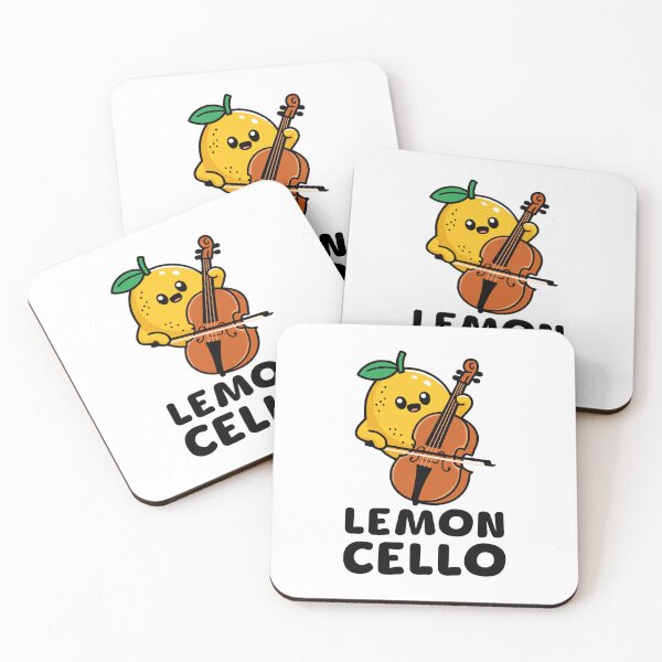 Item preview, Lemon Cello! Funny Lemon Music Puns designed and sold by PMCreative.