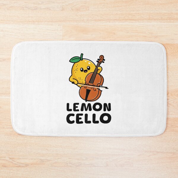 Item preview, Lemon Cello! Funny Lemon Music Puns designed and sold by PMCreative.